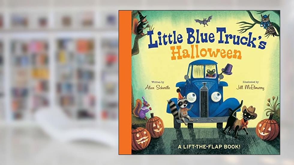 Little Blue Truck's Halloween: A Halloween Book for Kids, written by Alice Schertle