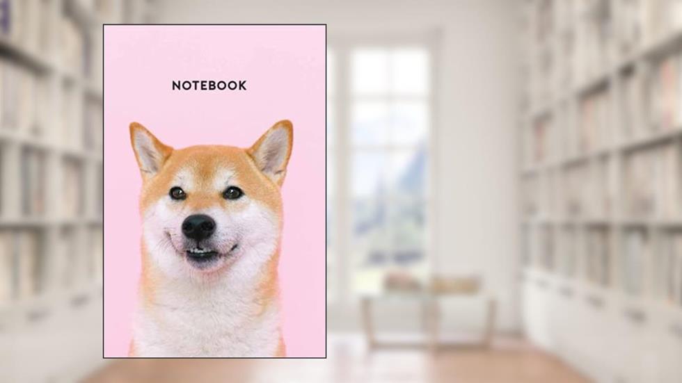 Shiba Inu Doge Notebook Bullet Journal Notebook Doge Dogecoin Lovers, written by Pretty Little Books
