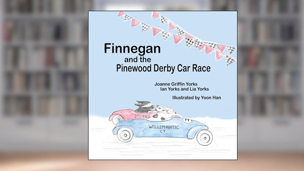 Finnegan and the Pinewood Derby Car Race, written by Joanne Griffin Yorks