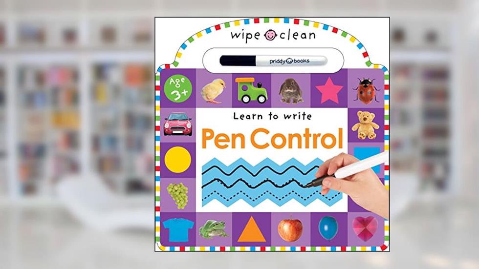 Wipe Clean: Pen Control: An introduction to pen control with activties to do again and again! (Wipe Clean Learning Books), written by Roger Priddy