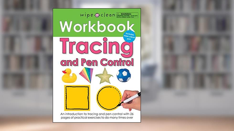 Wipe Clean Workbook Tracing and Pen Control: Includes Wipe-Clean Pen (Wipe Clean Learning Books), written by Roger Priddy