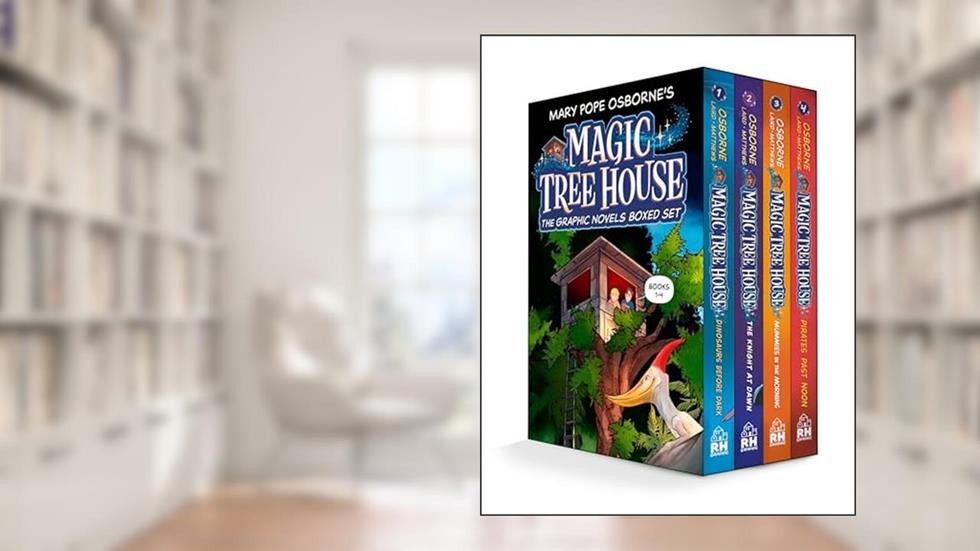 Magic Tree House Graphic Novel Starter Set: (A Graphic Novel Boxed Set), written by Mary Pope Osborne
