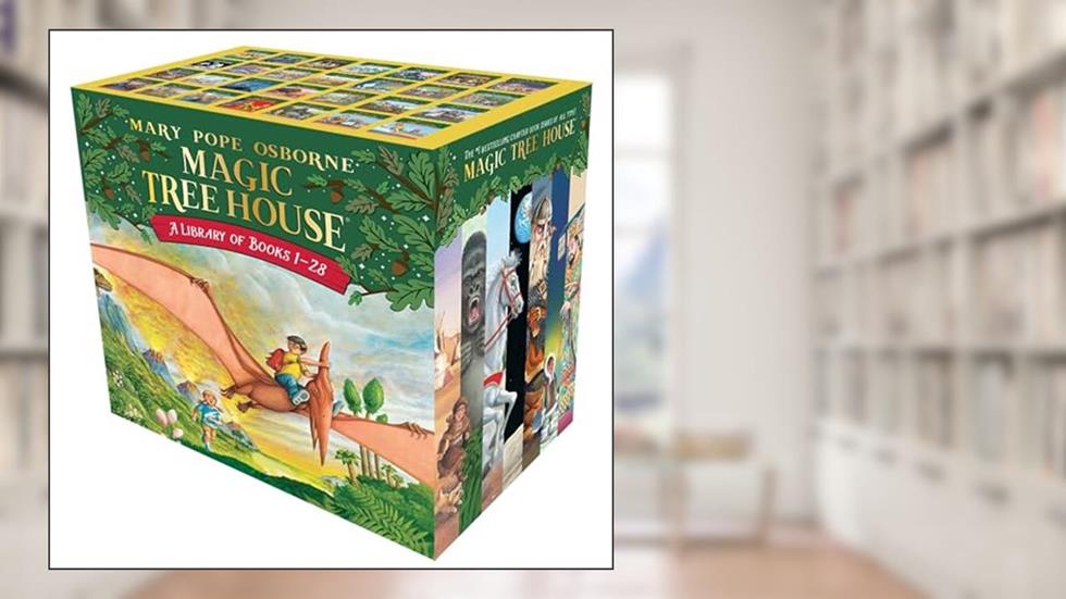 Magic Tree House Boxed Set, Books 1-28, written by Mary Pope Osborne