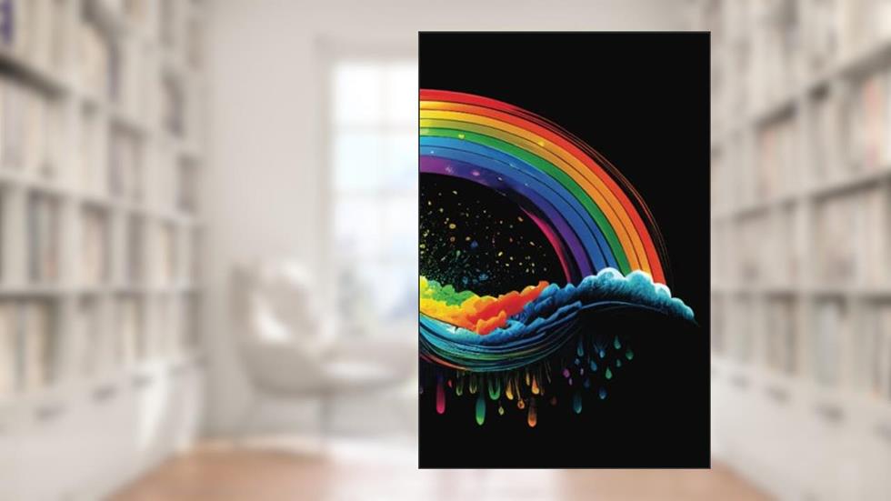 Beautiful cover: Rainbow Notebook: A paperback, rainbow themed notebook, for exceptionally colouful lives. College ruled-lined, 110 pages, 6x9., written by Mr Peter Caddock