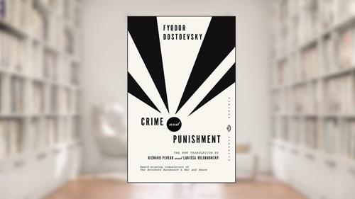 Cover from Crime and Punishment, written by Fyodor Dostoevsky
