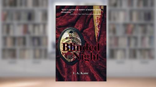 Cover from Blinded by the Night, written by L. A. Kane