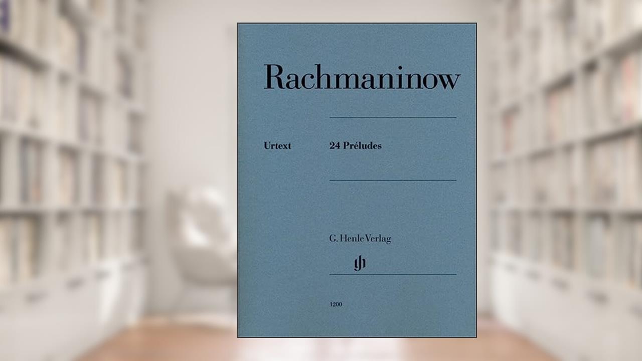 24 Preludes Piano Solo (Multilingual Edition), written by Serge Rachmaninoff