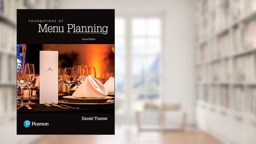 Cover from Foundations of Menu Planning (What's New in Culinary & Hospitality), written by Daniel Traster