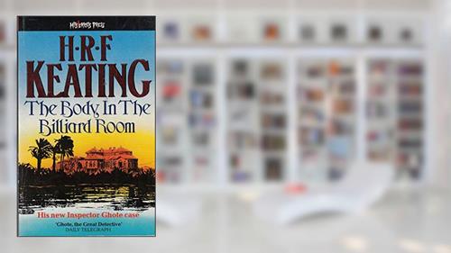 Cover from BODY IN THE BILLIARD ROOM, written by H.R.F. Keating