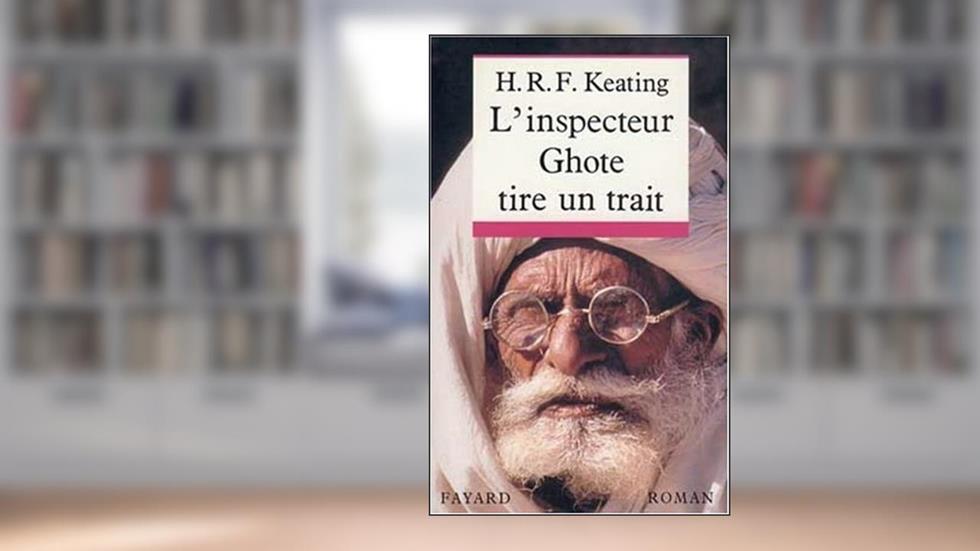 Cover from L'inspecteur Ghote tire un trait, written by H-R-F Keating