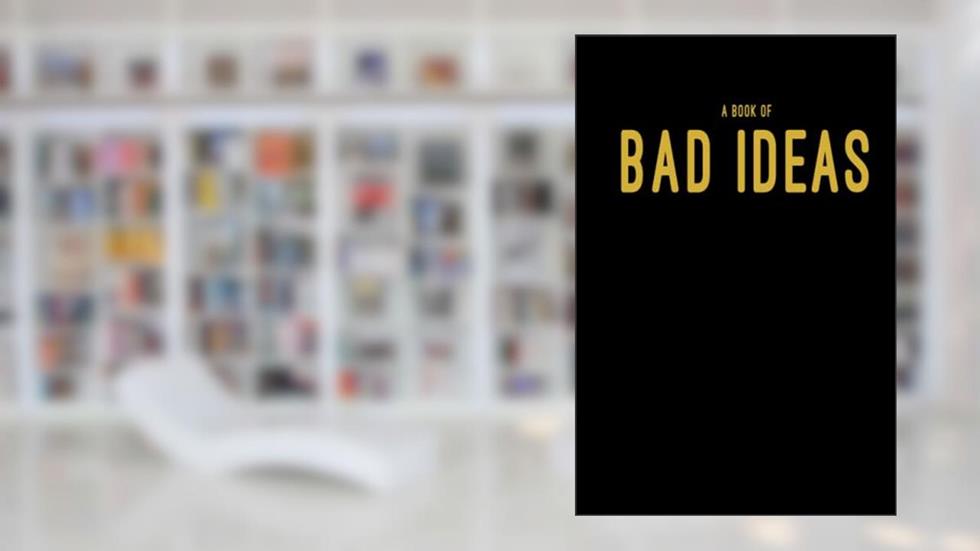 A Notebook For Bad Ideas: 6x9 matte black paperback notebook for your dumbest ideas imaginable, written by 46 Series Entertainment