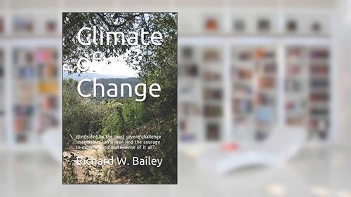 Cover from Climate of Change: Blindsided by the most severe challenge imaginable, can a man find the courage to move on and make sense of it all?, written by Richard W. Bailey