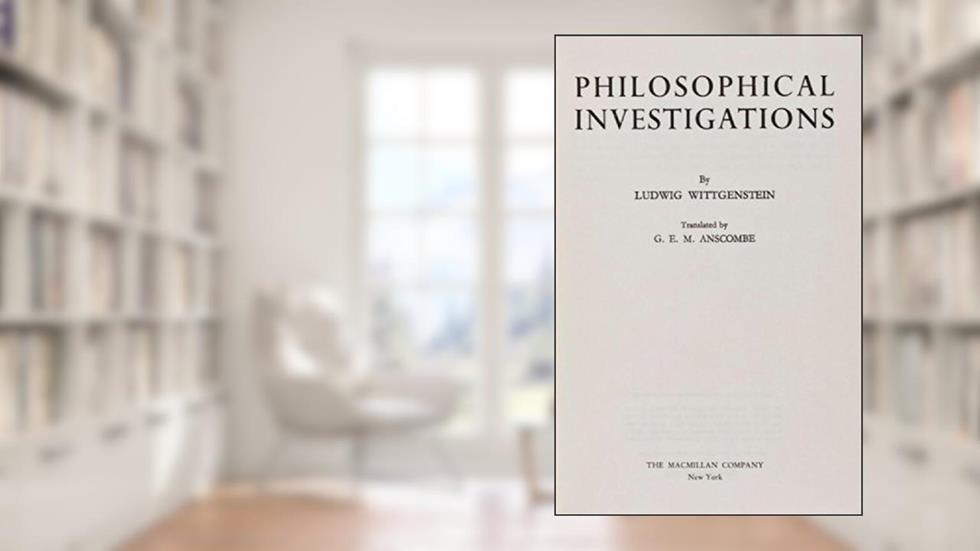 Philosophische Untersuchungen - Philosophical Investigations, written by Ludwig Wittgenstein