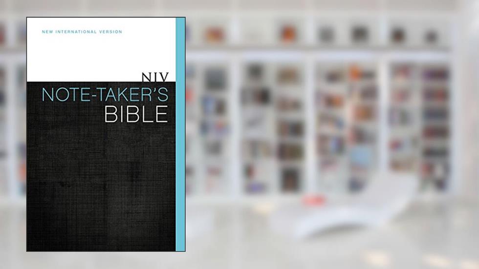 NIV, Note-Taker's Bible, Hardcover, written by Zondervan
