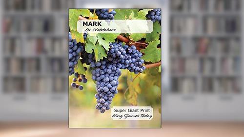 Cover from MARK for Notetakers: Super Giant Print-28 point, King James Today, written by Paula Nafziger