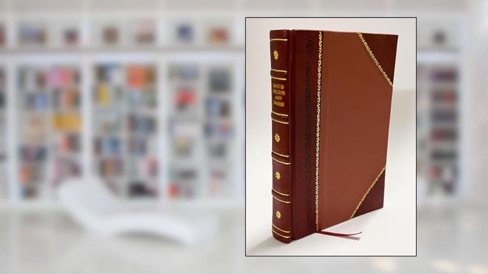 Dental Caries in Relation to Oral Osmosis, by Ragnar Eckermann 1919 [Leather Bound], written by Ragnar Eckermann