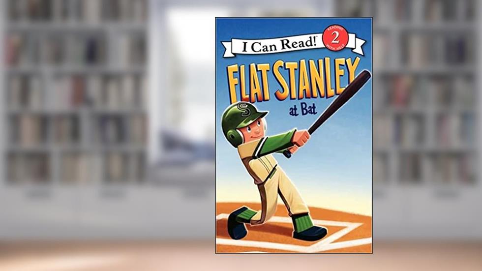 Flat Stanley at Bat (I Can Read Level 2), written by Jeff Brown