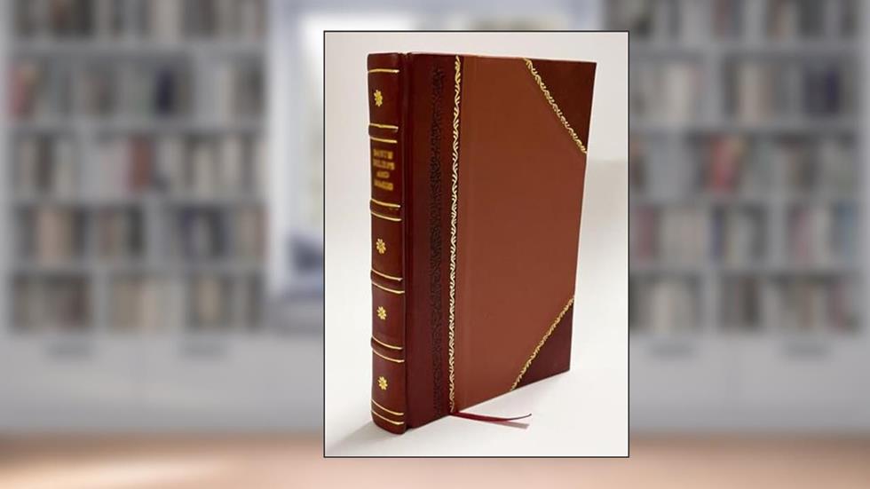 Manual of the Puttalam District of the North-Western Province of Ceylon / by Frank Modder 1908 [Leather Bound], written by Frank Modder
