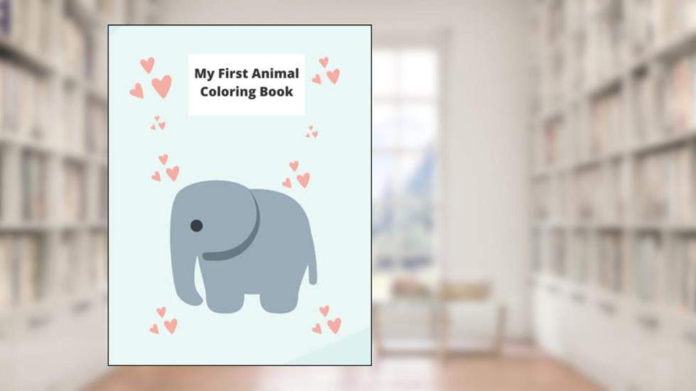 My first animal coloring book, written by We Pallete