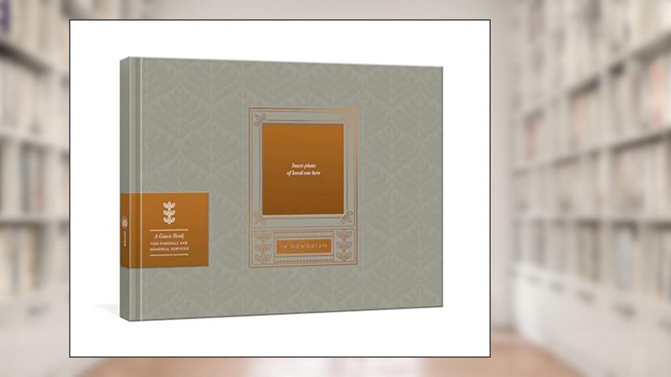 In Memoriam: A Guest Book for Funerals and Memorial Services, written by Potter Gift