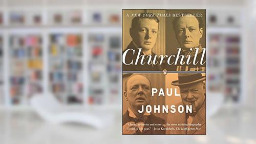 Cover from Churchill, written by Paul Johnson