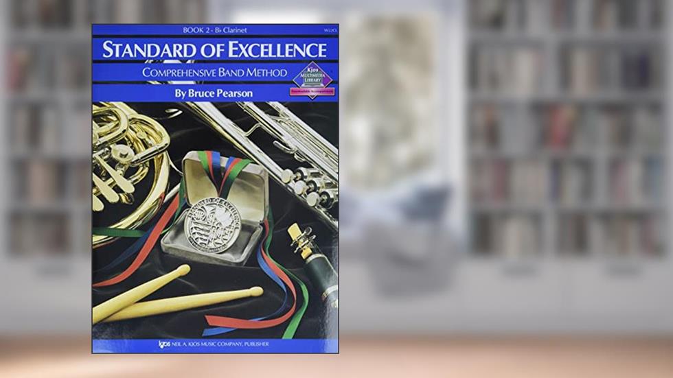 W22CL - Standard of Excellence Book 2 - Clarinet, written by Bruce Pearson