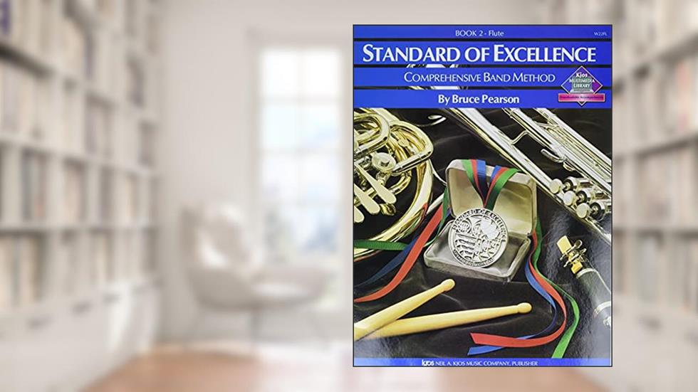 W22FL - Standard of Excellence Book 2 Book Only - Flute (Standard of Excellence - Comprehensive Band Method), written by Bruce Pearson