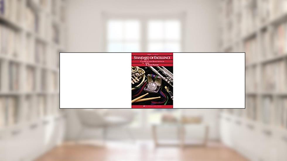 W21BC - Standard of Excellence Book 1 Book Only - Baritone B.C., written by Bruce Pearson