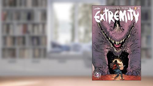 Cover from Extremity #2, written by Daniel Warren Johnson