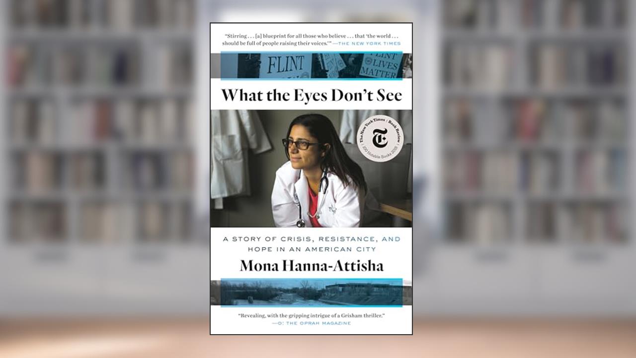 What the Eyes Don't See: A Story of Crisis, Resistance, and Hope in an American City (One World Essentials), written by Mona Hanna