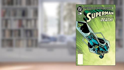 Cover from Superman (1987-2006) #108, written by Dan Jurgens