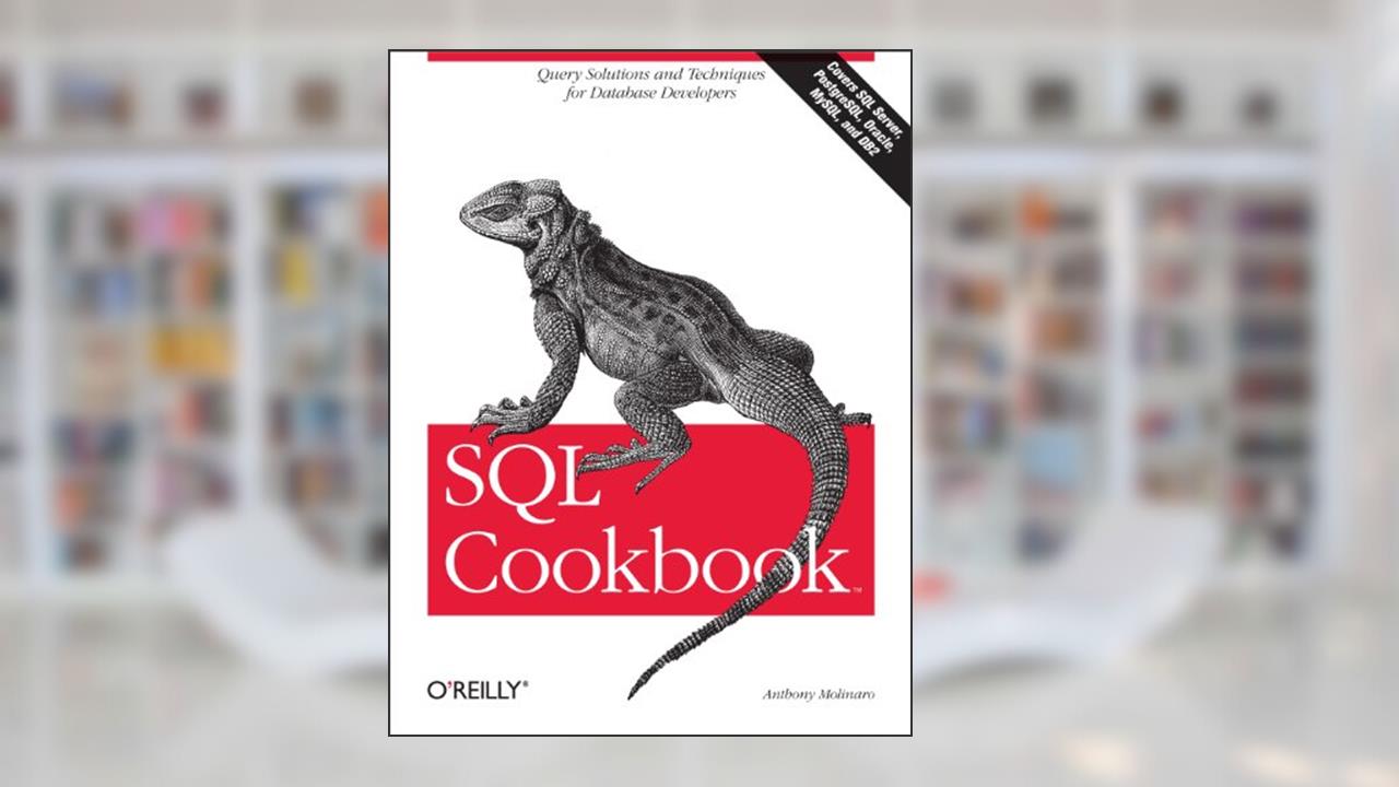 SQL Cookbook: Query Solutions and Techniques for Database Developers (Cookbooks (O'Reilly)), written by Anthony Molinaro