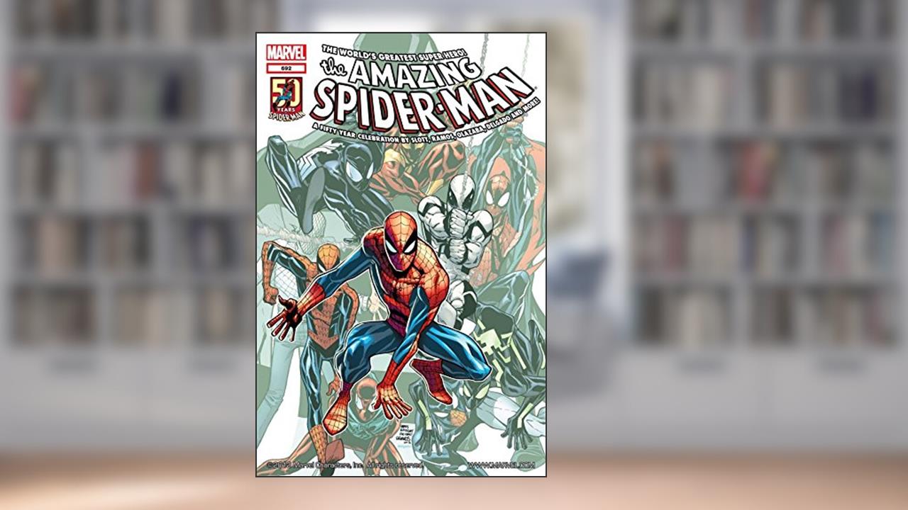 Amazing Spider-Man (1999-2013) #692, written by Dan Slott; Dean Haspiel; Joshua Hale Fialkov