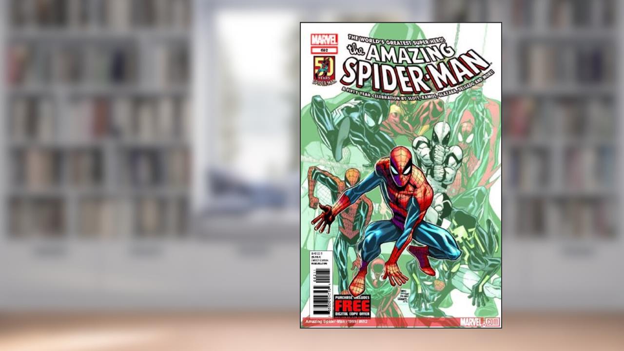 Amazing Spider-man #692 "50th Anniversary Issue", written by Dan Slott