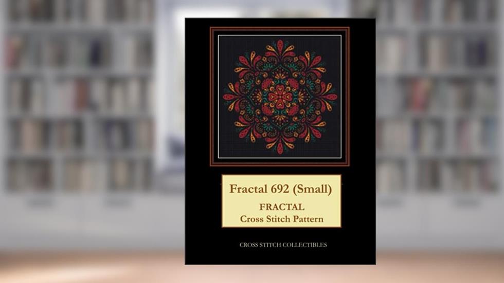 Fractal 692 (Small): Fractal Cross Stitch Pattern, written by Cross Stitch Collectibles; Kathleen L George