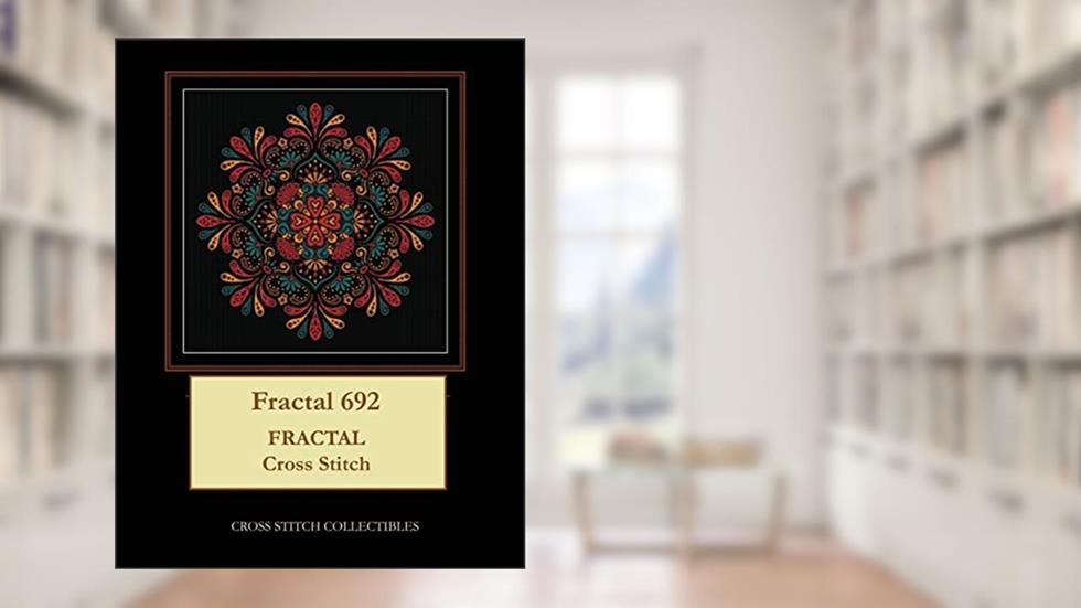 Fractal 692: Fractal Cross Stitch Pattern, written by Cross Stitch Collectibles; Kathleen George