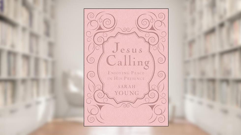 Jesus Calling, Pink Leathersoft, with Scripture References; Enjoying Peace in His Presence (a 365-Day Devotional), written by Sarah Young