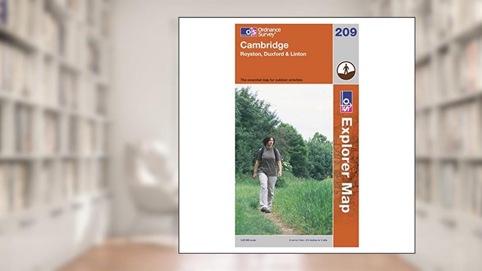 Cambridge, Royston, Duxford & Linton (OS Explorer Map), written by NOT A BOOK