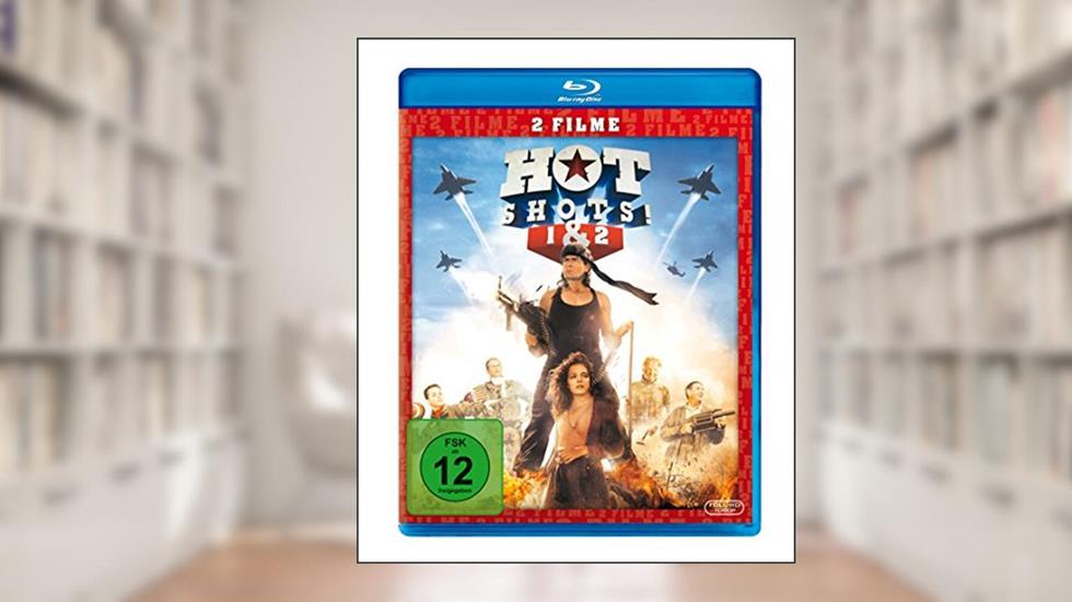 HOT SHOTS 1 & 2 (BLU-RAY) - VA, written by Jim Abrahams; Pat Proft