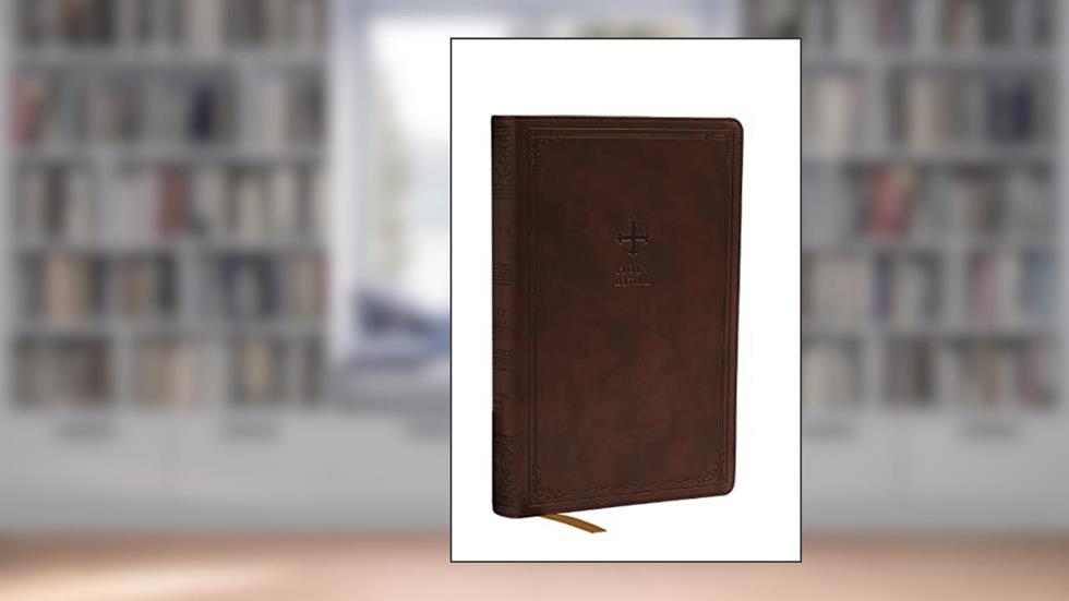 NRSV Catholic Edition Gift Bible, Brown Leathersoft (Comfort Print, Holy Bible, Complete Catholic Bible, NRSV CE): Holy Bible, written by Catholic Bible Press