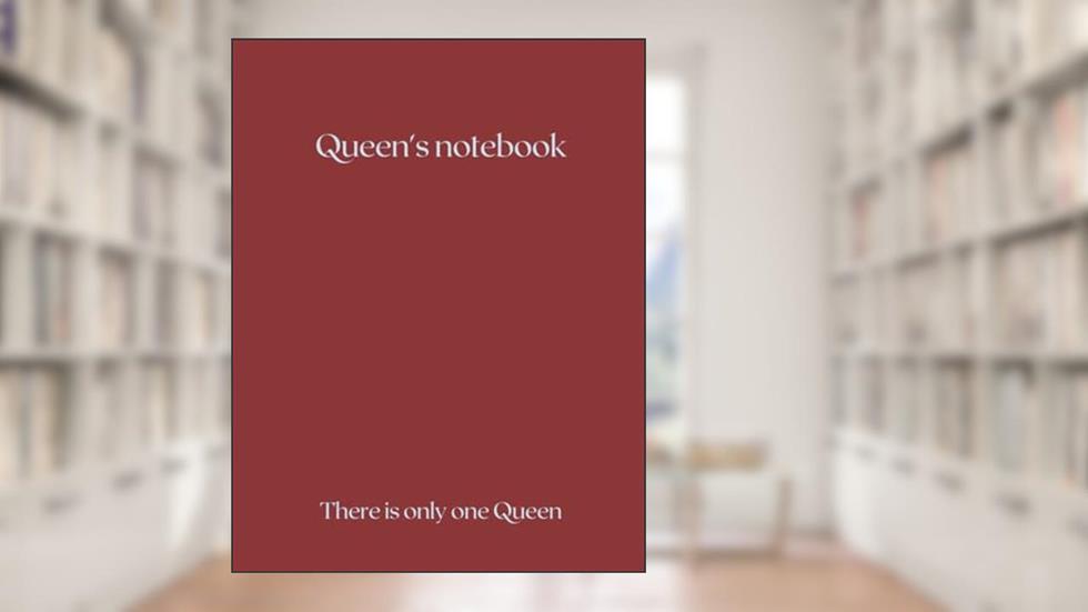 Queen's notebook: Checkered exercise book, 110 pages, written by Iwa Mer