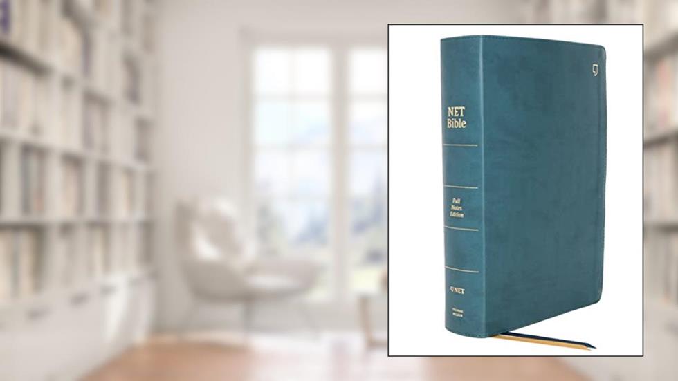NET Bible, Full-notes Edition, Leathersoft, Teal, Thumb Indexed, Comfort Print: Holy Bible, written by Thomas Nelson