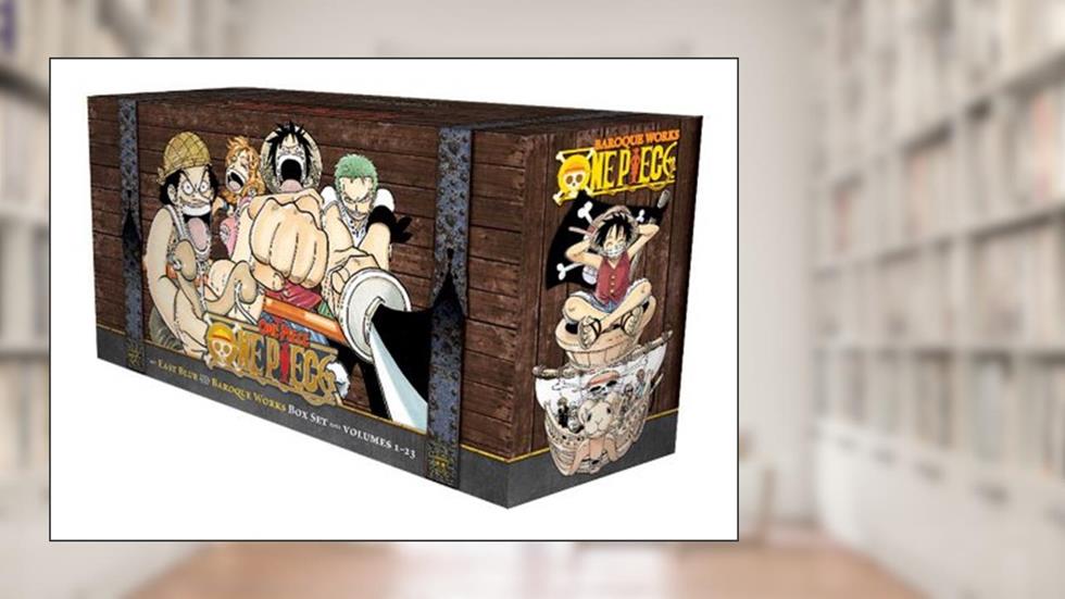 One Piece Box Set: East Blue and Baroque Works, Volumes 1-23 (One Piece Box Sets), written by Eiichiro Oda