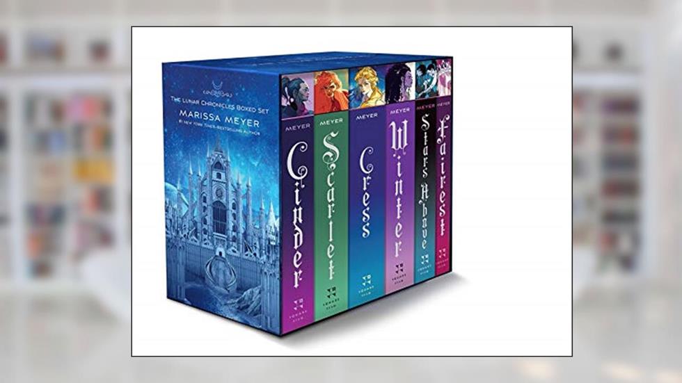 The Lunar Chronicles Boxed Set: Cinder, Scarlet, Cress, Fairest, Stars Above, Winter, written by Marissa Meyer