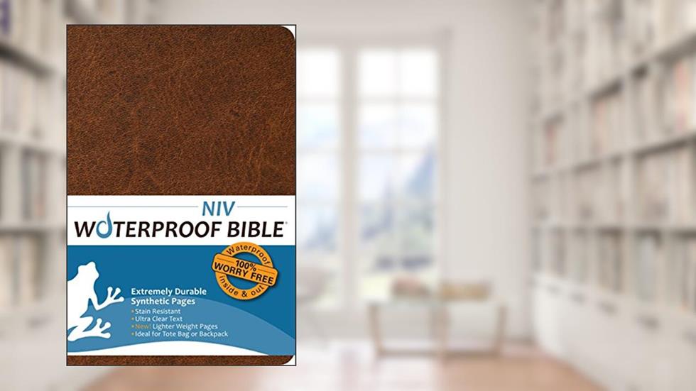 Waterproof Bible NIV(2011) Brown, written by Bardin & Marsee Publishing