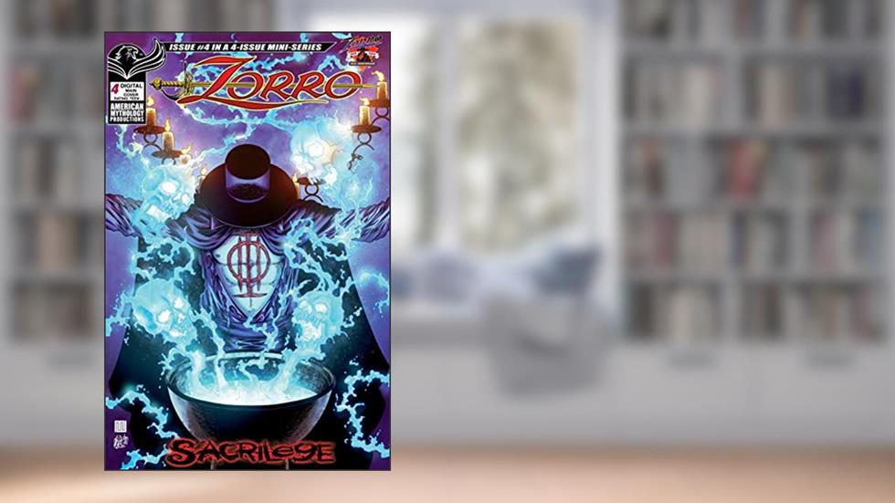 Zorro: Sacrilege #4, written by Mike Wolfer
