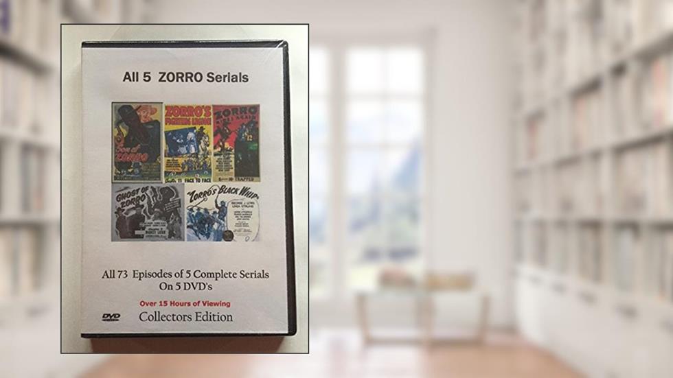 ZORRO Chapter Serials Complete Series DVD - 73 Episodes 1937-1949, written by Franklin Adreon