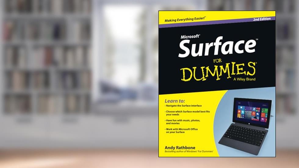 Surface For Dummies, written by Andy Rathbone