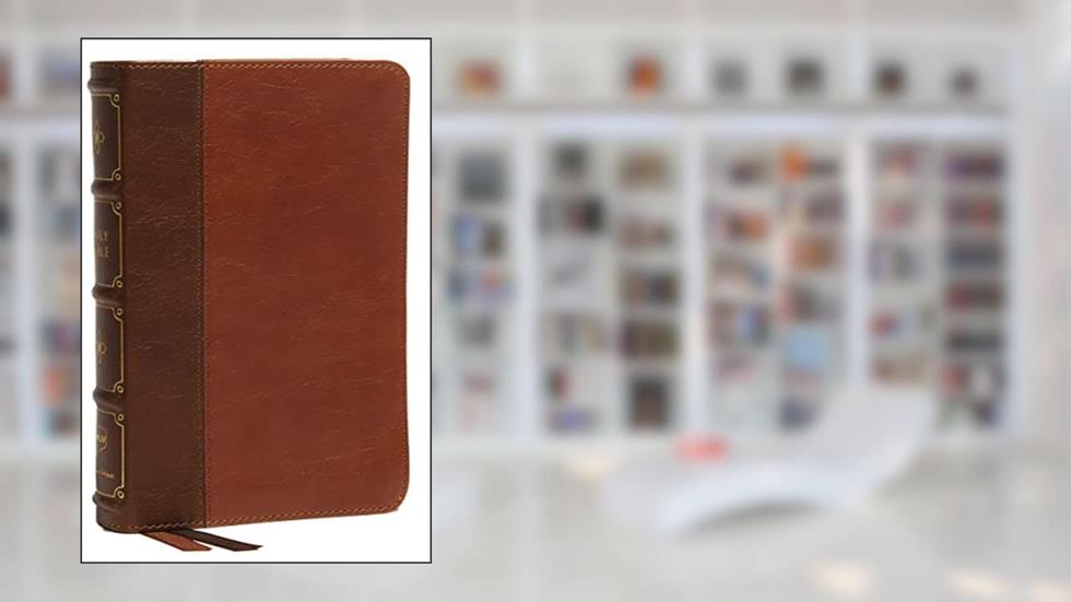 NKJV, Compact Bible, Maclaren Series, Leathersoft, Brown, Comfort Print: Holy Bible, New King James Version, written by Thomas Nelson