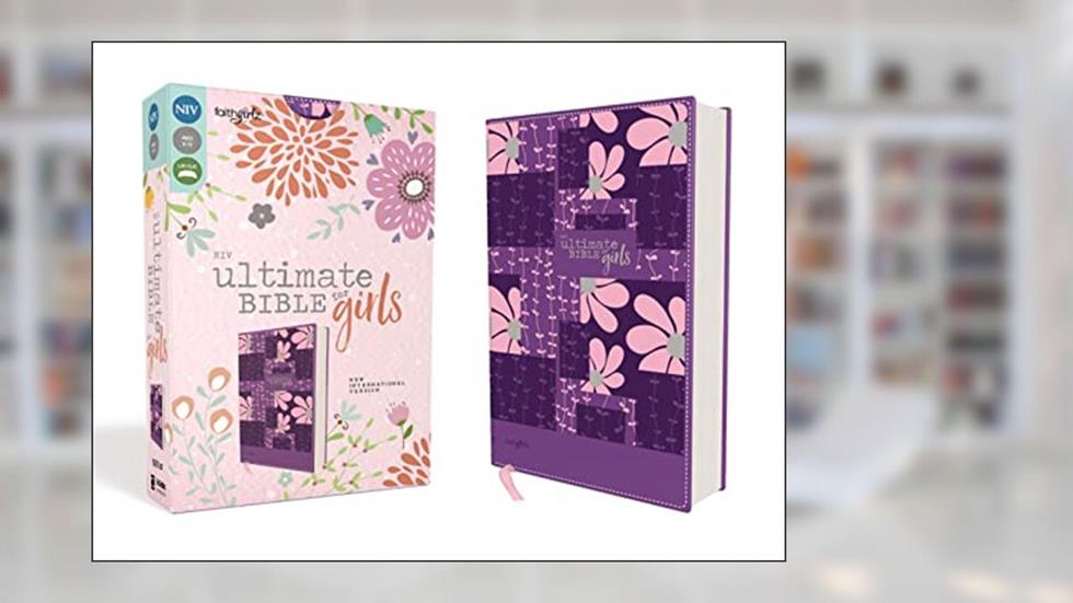 NIV, Ultimate Bible for Girls, Faithgirlz Edition, Leathersoft, Purple, written by Nancy N. Rue
